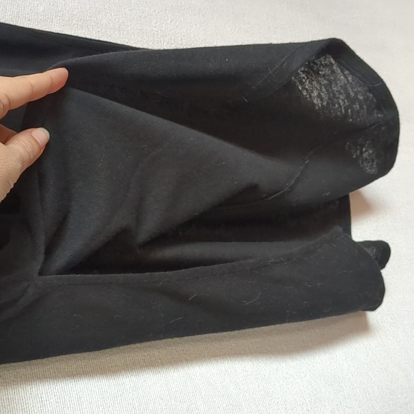 NWT Mango Women's Short Sleeve Henley Style T Shirt Dress Black Size XS - Picture 10 of 13